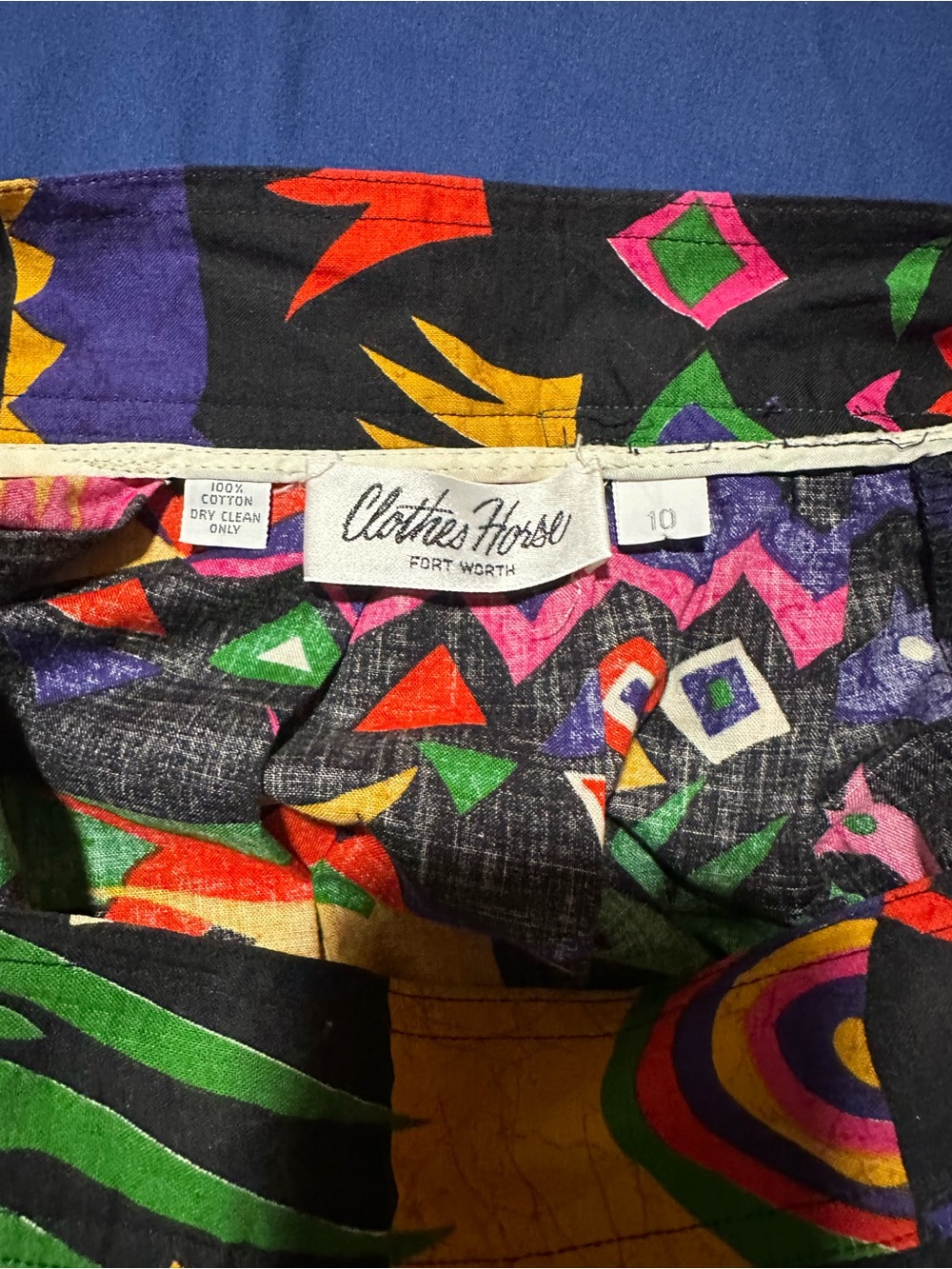 Vibrant Multicolor Animal Print A-Line Skirt - Picture 3 of 3